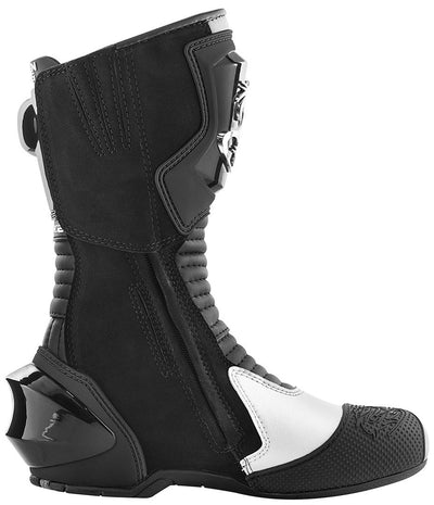 Arlen Ness Sugello Motorcycle Boots#color_black-yellow-fluo