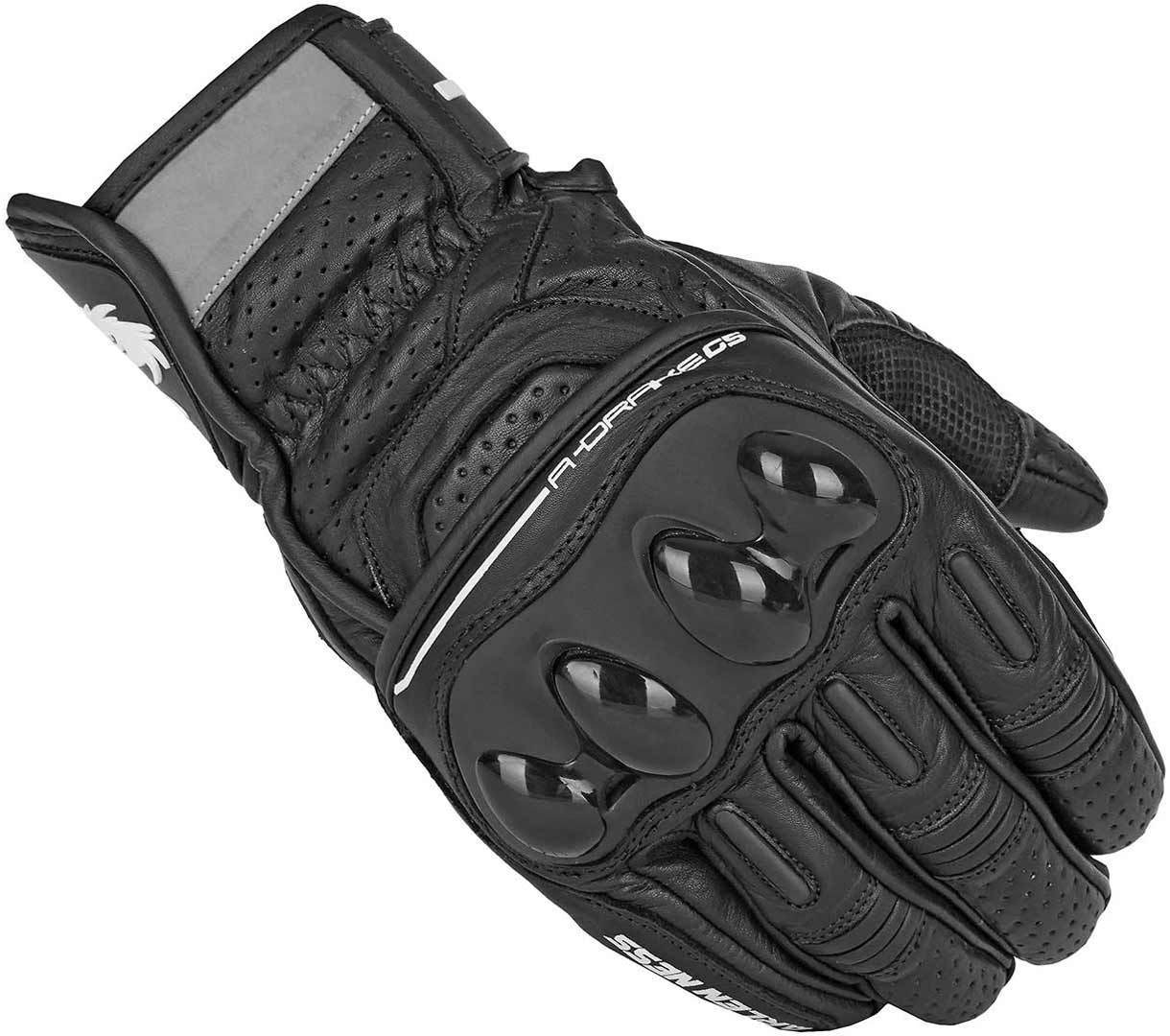 Arlen Ness Shorty Motorcycle Gloves#color_black