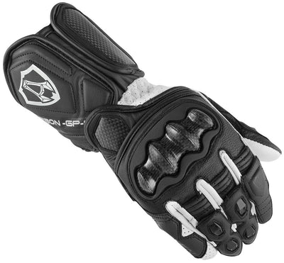 Arlen Ness RG-X Motorcycle Gloves#color_black-white