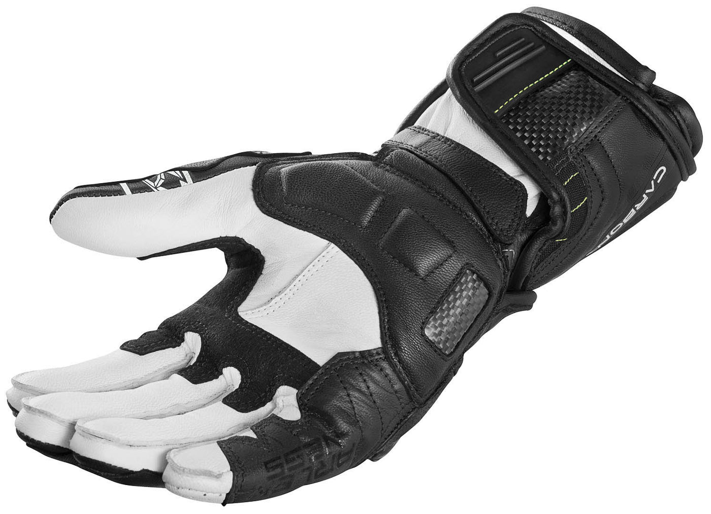 Arlen Ness RG-X Motorcycle Gloves#color_black-white