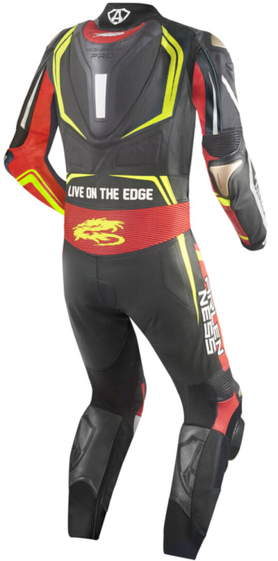 Arlen Ness Sugello 2 Terno de couro de uma peça motocicleta